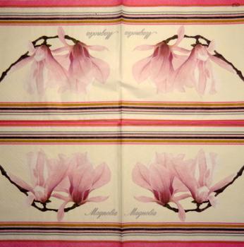 141 Magnolias - 3-ply (cream) - Paw